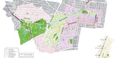 Map of Mexico City bike